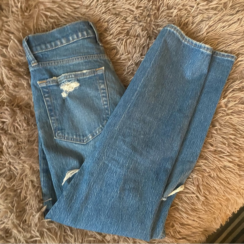GAP Cheeky Straight High Rise Jeans